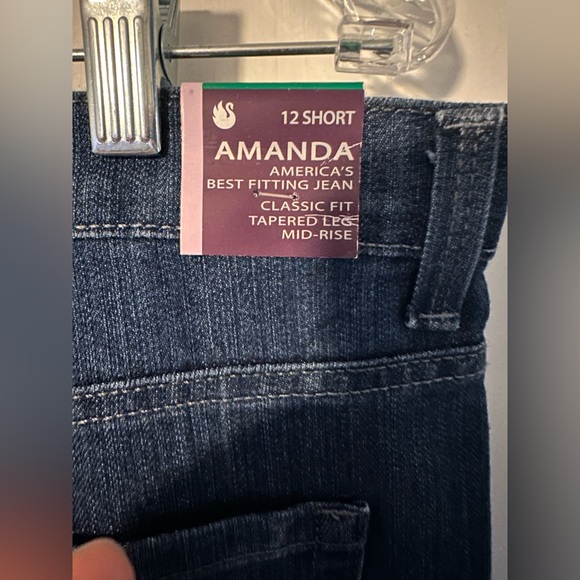 Gloria Vanderbilt Amanda Classic Fit jeans. Size 12. - Picture 3 of 3